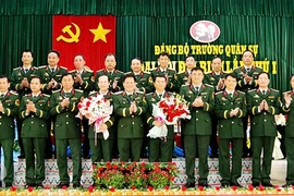 Ðại hội đại biểu Ðảng bộ Trường Quân sự Quân đoàn 34 lần thứ I, nhiệm kỳ 2025 - 2030