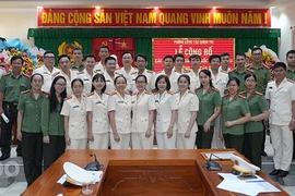 Các đơn vị, địa phương Công an tỉnh Gia Lai (mới) công bố quyết định về công tác cán bộ