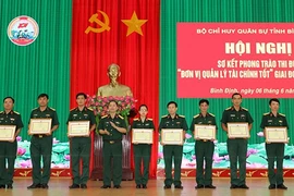 Lan tỏa phong trào “Đơn vị quản lý tài chính tốt”