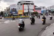 Hiện trạng khu vực ngã 5 Đống Đa. Ảnh: Tiến Sỹ
