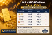 Giá vàng ngày 12-7 giữ ổn định