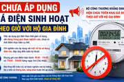 Chưa áp dụng giá điện sinh hoạt theo giờ với hộ gia đình