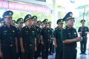 Lực lượng Công an và Bộ đội Biên phòng tỉnh Gia Lai dâng hương tưởng niệm các anh hùng liệt sĩ