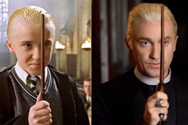 Tom Felton tái hiện nhân vật Draco Malfoy trong Harry Potter với phiên bản trưởng thành