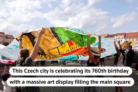 Ceske Budejovice kỷ niệm 760 năm với triển lãm nghệ thuật cộng đồng