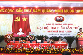 Khai mạc Đại hội đại biểu Đảng bộ phường Hoài Nhơn lần thứ I, nhiệm kỳ 2025 - 2030