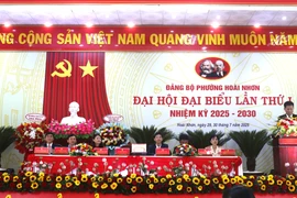 Khai mạc Đại hội đại biểu Đảng bộ phường Hoài Nhơn lần thứ I, nhiệm kỳ 2025 - 2030