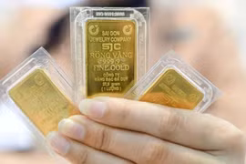 Chiều 29-12, giá vàng tiếp tục giảm sâu, còn 158 triệu đồng/lượng