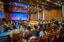 Gần 140 học sinh, sinh viên trong toàn quốc tham gia Hội nghị mô phỏng Liên Hợp quốc