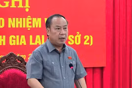 Quang cảnh hội nghị gặp mặt và giao nhiệm vụ phụ trách địa bàn tỉnh Gia Lai (cơ sở 2). Ảnh Hà Duy