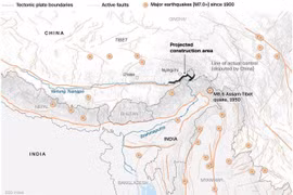 Trung Quốc xây dựng siêu đập thủy điện 168 tỷ USD