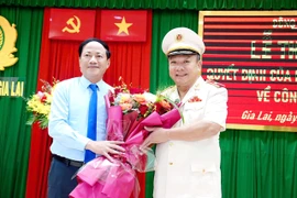 Ra mắt bộ máy mới của Công an Gia Lai