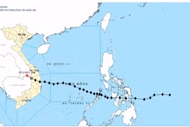 Áp thấp nhiệt đới đã suy yếu trên khu vực Hạ Lào