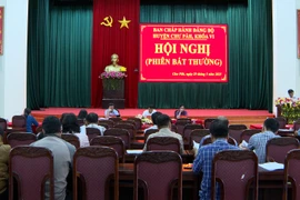 Chư Păh thông qua Đề án kết thúc hoạt động Đảng bộ huyện và các tổ chức cơ sở Đảng trực thuộc Huyện ủy
