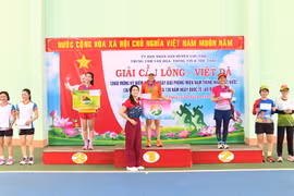 Chư Păh thi đấu cầu lông, chạy việt dã chào mừng ngày giải phóng
