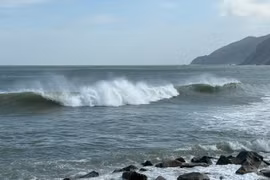 Ngày và đêm 15-11, vùng biển Gia Lai gió mạnh, sóng cao từ 2 đến 4 m