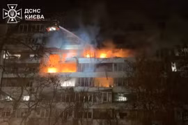 Nga tấn công hỗn hợp quy mô lớn vào Ukraine