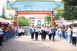 Công bố danh sách trúng tuyển vào lớp 10 Trường THPT chuyên Hùng Vương