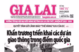 Báo Gia Lai số thứ tư ngày 24-9-2025