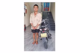Công an phường Quy Nhơn Đông bắt giữ đối tượng trộm xe máy 