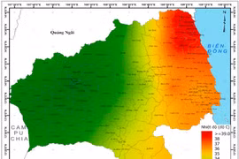 Dự báo nắng nóng tại Gia Lai sẽ kéo dài đến ngày 19-7, có nơi trên 37°C