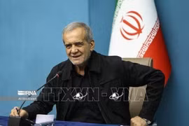 Tổng thống Iran, ông Masoud Pezeshkian. Ảnh: IRNA/TTXVN