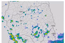 Cảnh báo giông lốc, mưa lớn cục bộ trên địa bàn tỉnh Gia Lai