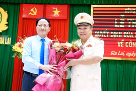 Ra mắt bộ máy mới của Công an Gia Lai