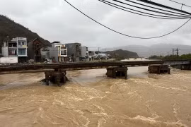 Lũ trên sông Ba và sông Kôn đang có xu thế giảm dần