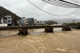 Lũ trên sông Ba và sông Kôn đang có xu thế giảm dần