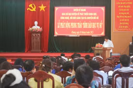 Huyện Kbang phát động phong trào “Bình dân học vụ số”