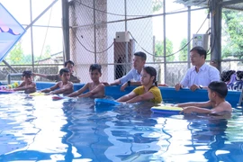 Chư Păh phát động toàn dân tập luyện môn bơi phòng-chống đuối nước năm 2025