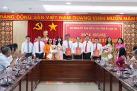 Ủy ban Kiểm tra Tỉnh ủy công bố các quyết định về tổ chức bộ máy và cán bộ