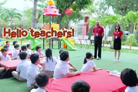 Lớp học không tường: Vẽ tranh bảo vệ môi trường-Vì một tương lai xanh