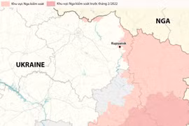 Nga kiểm soát hoàn toàn thành phố chiến lược Kupyansk