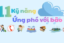 11 kỹ năng ứng phó với bão