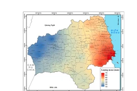 Gia Lai có mưa to đến rất to từ ngày 6 đến 7-11, cảnh báo lũ trên các sông