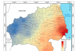 Đêm 5-11, Gia Lai có mưa rào và giông, phía Đông tỉnh cảnh báo thiên tai cấp 2