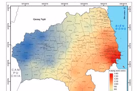 Đêm 5-11, Gia Lai có mưa rào và giông, phía Đông tỉnh cảnh báo thiên tai cấp 2