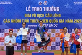 Tay vợt trẻ Gia Lai giành 2 huy chương vàng tại Cầu lông trẻ quốc gia