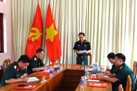 Kiểm sát việc thi hành án treo tại Trung đoàn 28, Sư đoàn 10