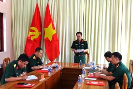 Kiểm sát việc thi hành án treo tại Trung đoàn 28, Sư đoàn 10