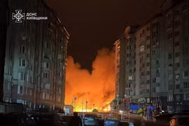 Nga tấn công quy mô lớn vào cơ sở năng lượng của Ukraine, hàng chục ngàn người dân bị ảnh hưởng