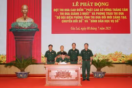 Bộ đội Biên phòng tỉnh Gia Lai phát động đợt thi đua cao điểm