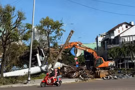 Gia Lai: Huy động toàn bộ lực lượng tại chỗ dọn dẹp vệ sinh môi trường sau bão