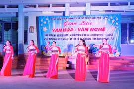 Giao lưu văn hóa, văn nghệ kỷ niệm 50 năm Giải phóng tỉnh tại xã Gào