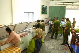 Cơ quan thường trực Ban Chỉ đạo (Sở Y tế) có nhiệm vụ chủ trì, phối hợp tổ chức kiểm tra liên ngành về an toàn thực phẩm vào các đợt cao điểm. Ảnh: P.V