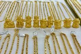 Vàng nhẫn trong nước ngày 28-6 giảm 200.000-700.000 đồng/kg