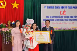 Thôn 2, xã Diên Phú đạt chuẩn nông thôn mới