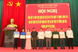 Chư Păh biểu dương 28 tập thể, cá nhân điển hình học tập và làm theo tư tưởng Hồ Chí Minh